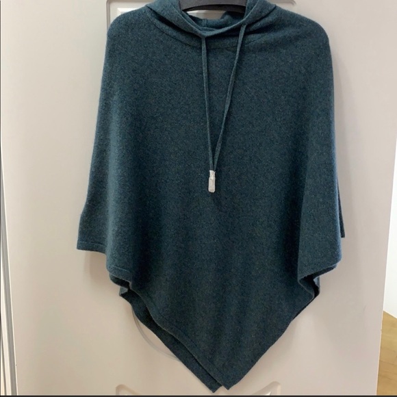 Rachel Zoe Sweaters - Rachel Zoe 2-ply Cashmere Poncho, Misses One Size